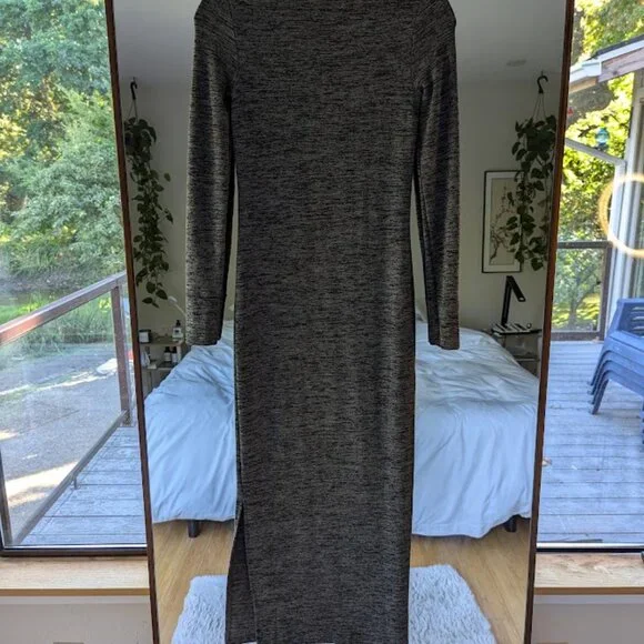 French Connection Womens Cut Out Mid Calf Sweaterdress Size S - Picture 6 of 8